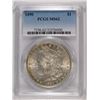 Image 1 : 1890 MORGAN SILVER DOLLAR, PCGS MS-62