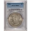 Image 1 : 1896 MORGAN SILVER DOLLAR, PCGS MS-62