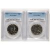 Image 1 : ( 2 ) 1961 FRANKLIN HALF DOLLARS, PCGS PROOF-67
