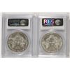 Image 2 : 2004 & 2005 AMERICAN SILVER EAGLES, PCGS MS-69