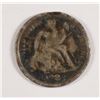 Image 1 : 1882 SEATED LIBERTY DIME (LOVE TOKEN)