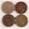 Image 1 : (4) 1964 CN INDIAN HEAD CENTS