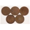 Image 1 : (5) 1875 INDIAN HEAD CENTS