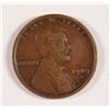 Image 1 : 1909-S LINCOLN CENT VG/F