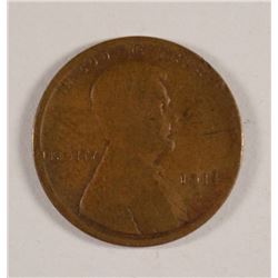 1914-D LINCOLN CENT AG/G