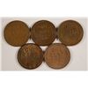 Image 2 : (5) 1915-S LINCOLN CENTS