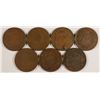 Image 1 : (7) TWO CENT PCS (18-, 3-1864, 1865, 1867, 1868)