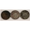 Image 1 : (3) SHIELD NICKELS (1866, 1873 & 1874)