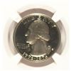 Image 2 : 1976-S SILVER PROOF WASHINGTON QUARTER NGC PF-68 UC (RANK #65 100 GREATEST US