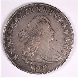 1803 DRAPED BUST HALF AU STRONG STRIKE