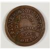 Image 2 : 1864 CIVIL WAR TOKEN OHIO, ADAMSVILLE OH 5A1a XF R-3