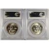 Image 2 : ( 2 ) 1959-D FRANKLIN HALF DOLLARS, PCGS MS-64 FBL