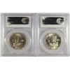 Image 2 : 1961 & 1961-D FRANKLIN HALF DOLLARS, PCGS MS-64