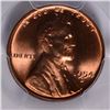 Image 2 : 1954-D LINCOLN CENT, PCGS MS-66 RED!