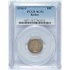 Image 1 : 1916-S BARBER DIME, PCGS AU-53  SCRATCH ON HOLDER