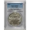 Image 1 : 2003 AMERICAN SILVER EAGLE, PCGS MS-70! PERFECT!