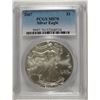 Image 1 : 2007 AMERICAN SILVER EAGLE, PCGS MS-70 PERFECT!