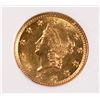 Image 2 : 1854 TYPE-1 GOLD DOLLAR, CCGS MS-63  NICE!