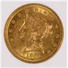 Image 2 : 1861 $2.50 LIBERTY GOLD, CCGS MS-64 NICE!!