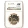Image 1 : 1986-S PROOF STATUE OF LIBERTY COMMEN HALF DOLLAR NGC PF-69 UC (RANK #97 100