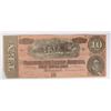 Image 1 : 1864 $10 CONFEDERATE STATES OF AMERICA NOTE (T-68) VG