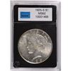 Image 1 : 1925-S PEACE SILVER DOLLAR, CCGS MS-62