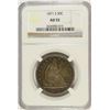Image 1 : 1871-S SEATED HALF DOLLAR, NGC AU-55
