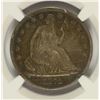 Image 2 : 1871-S SEATED HALF DOLLAR, NGC AU-55