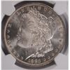 Image 2 : 1883-O MORGAN SILVER DOLLAR, NGC MS-65 GEM, SUPERB!
