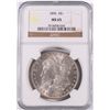 Image 1 : 1896 MORGAN SILVER DOLLAR, NGC MS-65  BLAST WHITE!