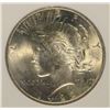 Image 2 : 1922 PEACE SILVER DOLLAR, PCI MS-65 GEM WHITE COIN