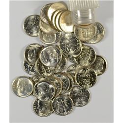 LOT OF ( 46 ) GEM BU 1953 S ROOSEVELT DIMES  NICE!