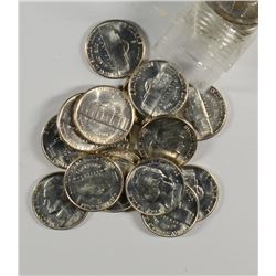 LOT ( 33 ) 1942-S GEM BU SILVER NICKELS