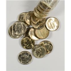 LOT OF ( 32 ) 1945-D GEM BU SILVER NICKELS