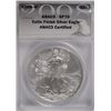 Image 1 : 2008-W AMERICAN SILVER EAGLE ANACS SP-70 SATIN FINISH