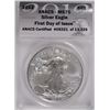 Image 1 : 2012 AMERICAN SILVER EAGLE ANACS MS-70 FIRST DAY OF ISSUE