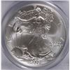 Image 2 : 2003 AMERICAN SILVER EAGLE, PCGS MS-70! PERFECT!