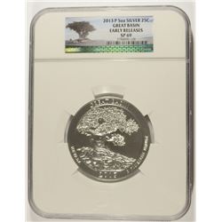 2013 GREAT BASIN (5 OZT .999 FS) NGC SP-69 (EARLY RELEASE)