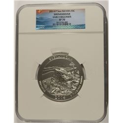 2014 SHENANDOAH (5 OZT .999 FS) NGC SP-70 (EARLY RELEASE)