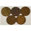 Image 2 : (5) 1915-S LINCOLN CENTS