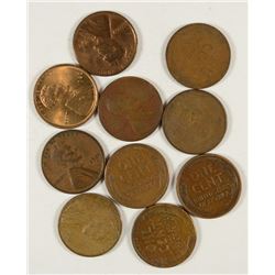 (10) LINCOLN CENTS (1916-S, 1918-S, 1919-D, 1919-S, 1921-S, 1922-D,1924-D,1924-S