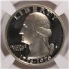 Image 2 : 1976-S PROOF WASHINGTON QUARTER NGC PF-68  CAMEO (RANK #65 100 GREATEST US