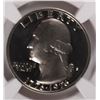 Image 2 : 1976-S PROOF WASHINGTON QUARTER NGC PF-69 (STAR) CAMEO (RANK #65 100 GREATEST US