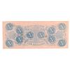Image 2 : 1862 $10 CONFEDERATE STATES OF AMERICA NOTE (T-52) XF/AU