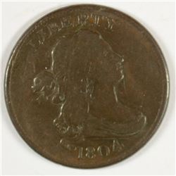 1804 HALF CENT (CROSS 4-STEMS) XF/AU