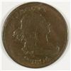 Image 1 : 1804 HALF CENT (CROSS 4-STEMS) XF/AU