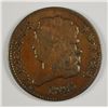 Image 1 : 1825 HALF CENT VF/XF