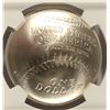 Image 3 : 2014 BASEBALL HALL OF FAME COMMEMORATIVE SILVER DOLLAR, NGC MS-69
