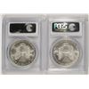 Image 2 : 2003 & 2004 AMERICAN SILVER EAGLES, PCGS MS-69