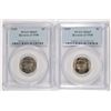 Image 1 : ( 2 ) 1939 REVERSE OF 1940 JEFFERSON NICKELS, PCGS MS-65